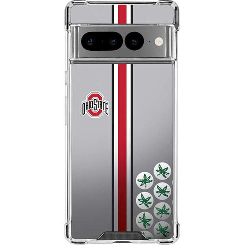 Ohio State University Buckeyes Google Pixel 7 Pro Clear Case